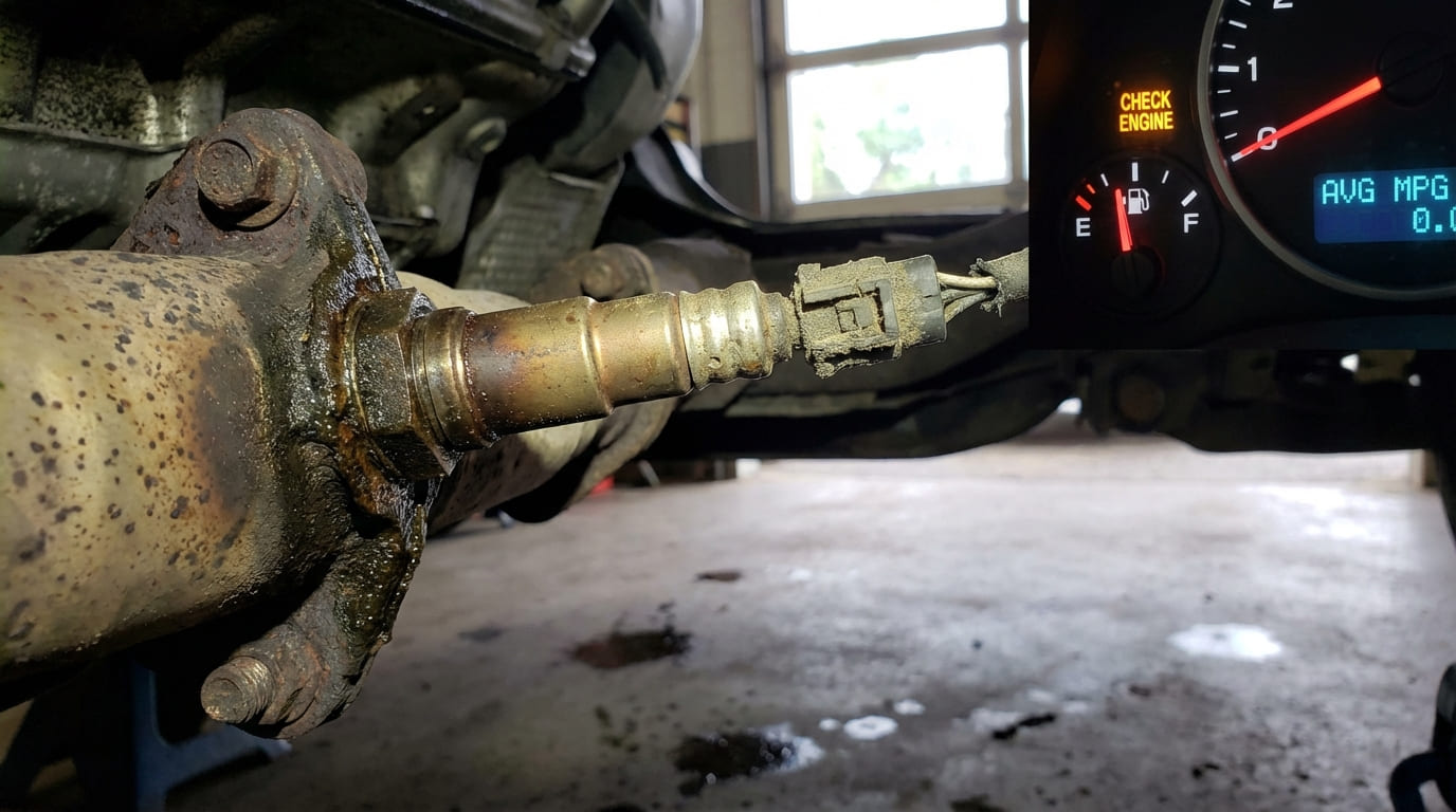 Can a bad oxygen sensor cause poor fuel economy?