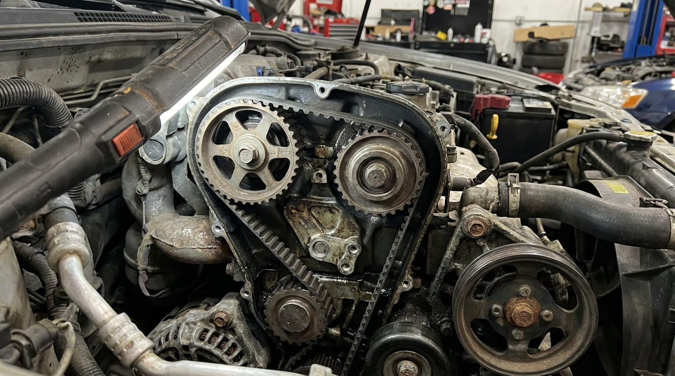 Can a timing belt jump timing?