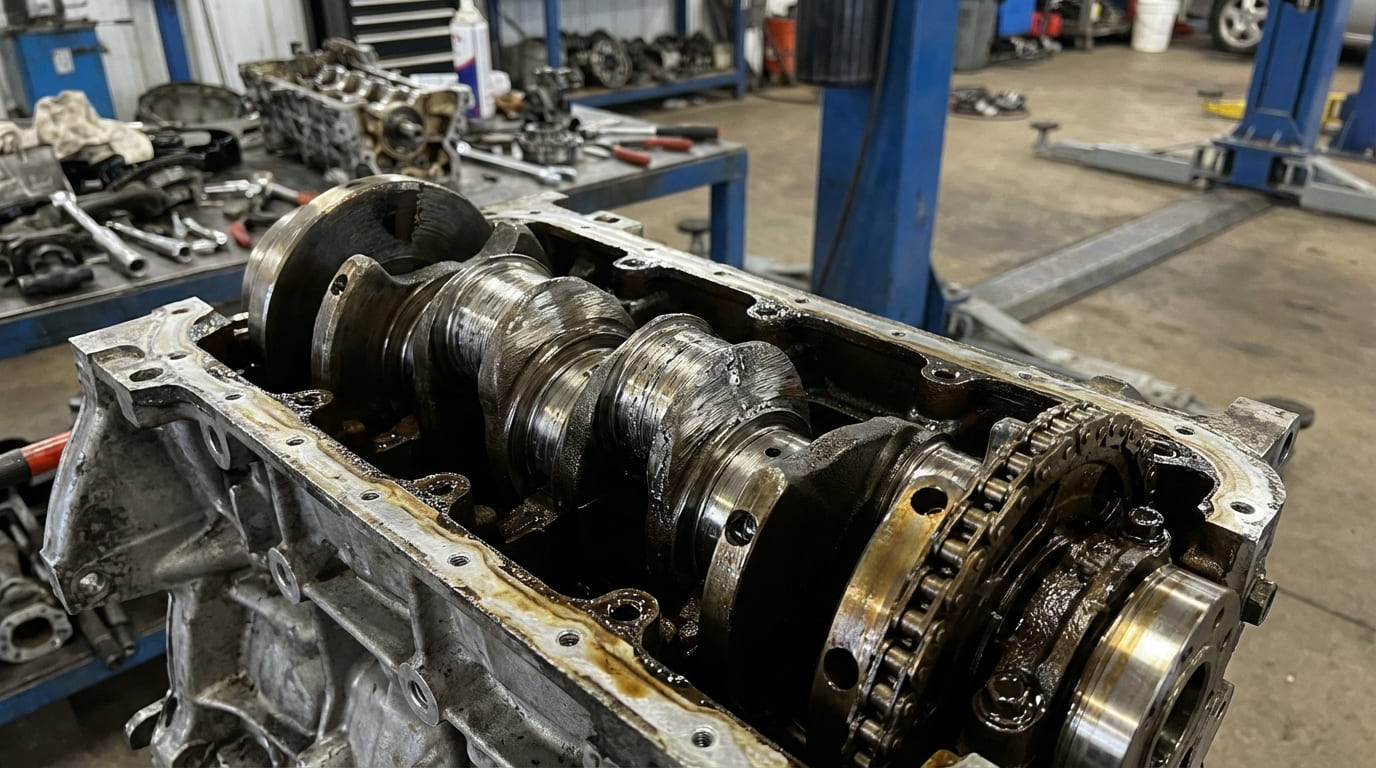 How much does crankshaft replacement cost?