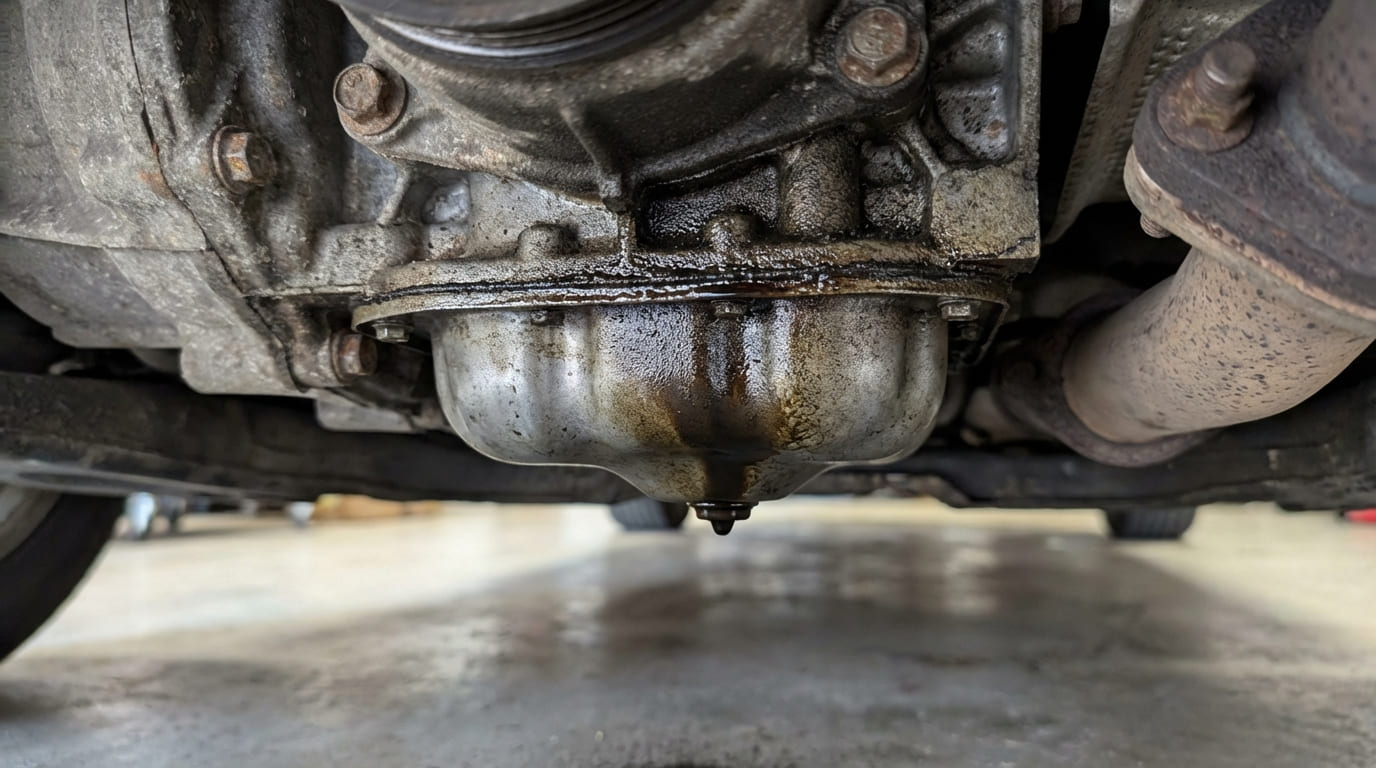 How serious is an oil pan gasket leak?