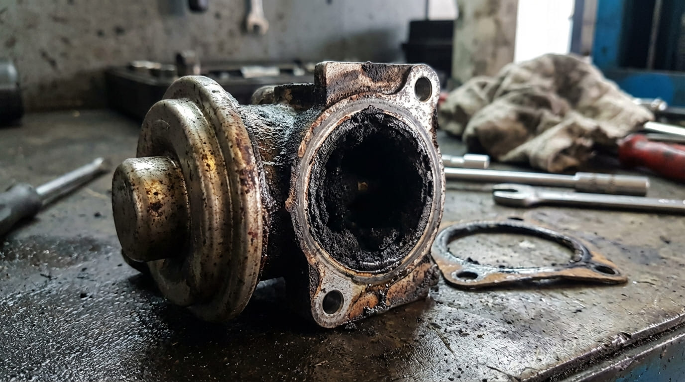 How to clean an EGR valve?