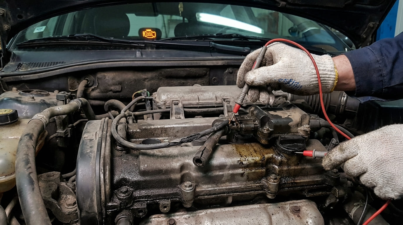 How to identify a misfiring cylinder?