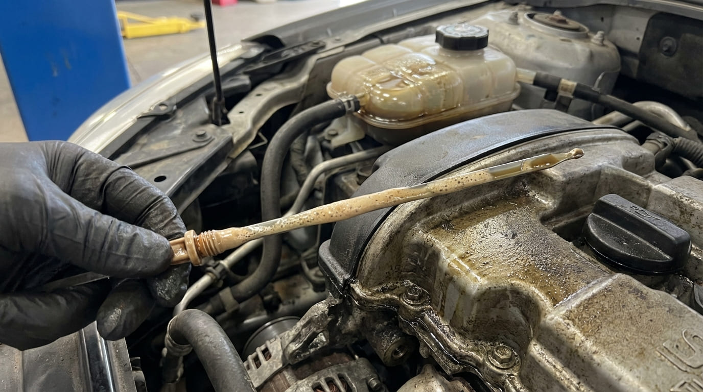 How to test for a blown head gasket without engine disassembly?