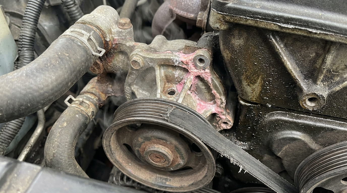 Is it safe to drive with a failing water pump?