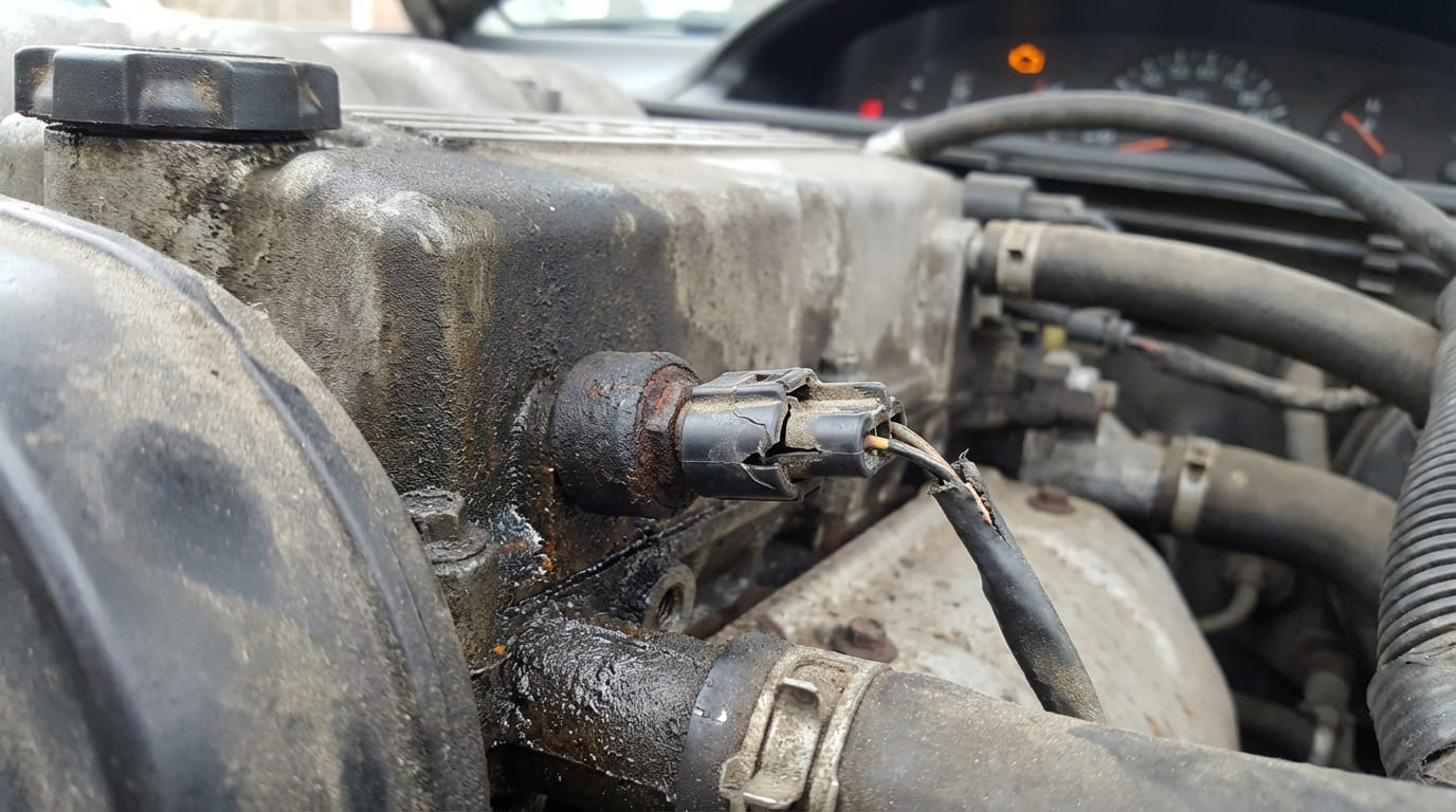 Is it safe to drive with a faulty knock sensor?