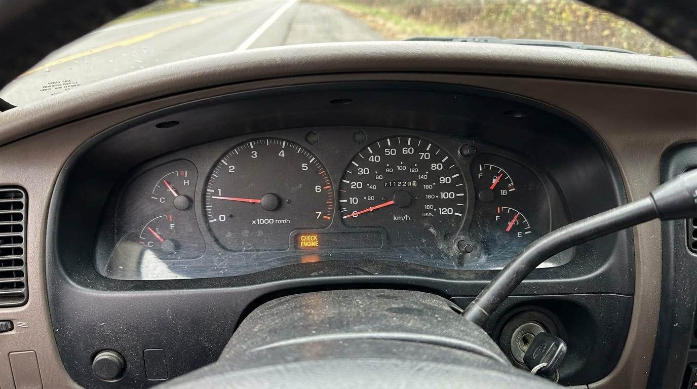 Is it safe to drive with the Check Engine Light illuminated?