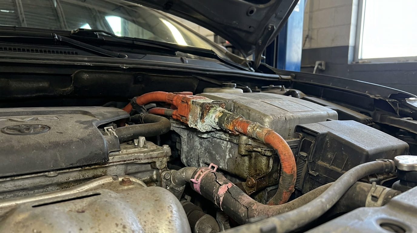 What are common problems with hybrid engines?