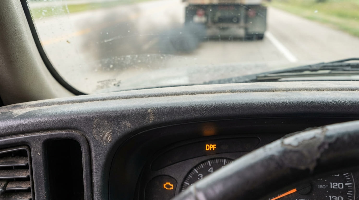What are the symptoms of a clogged DPF?