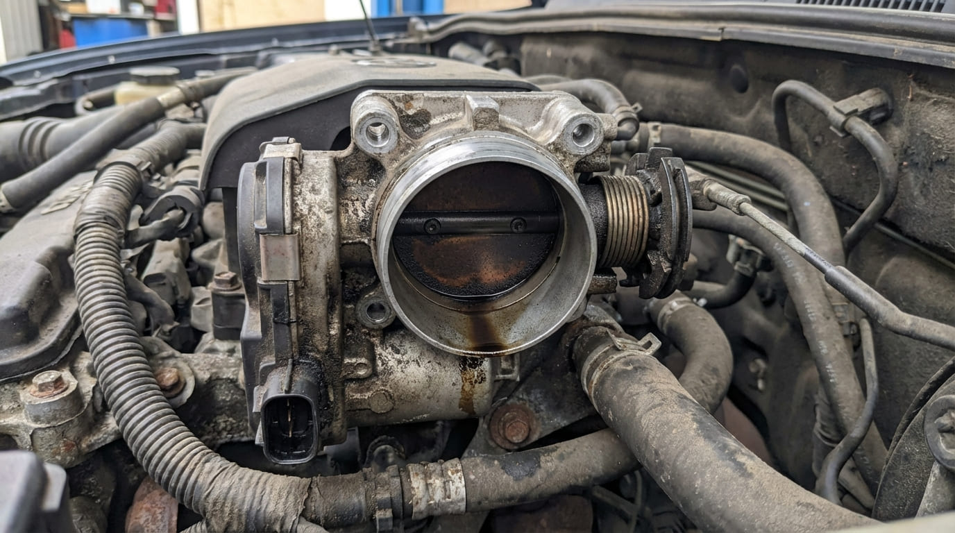 What are the symptoms of a dirty throttle body?