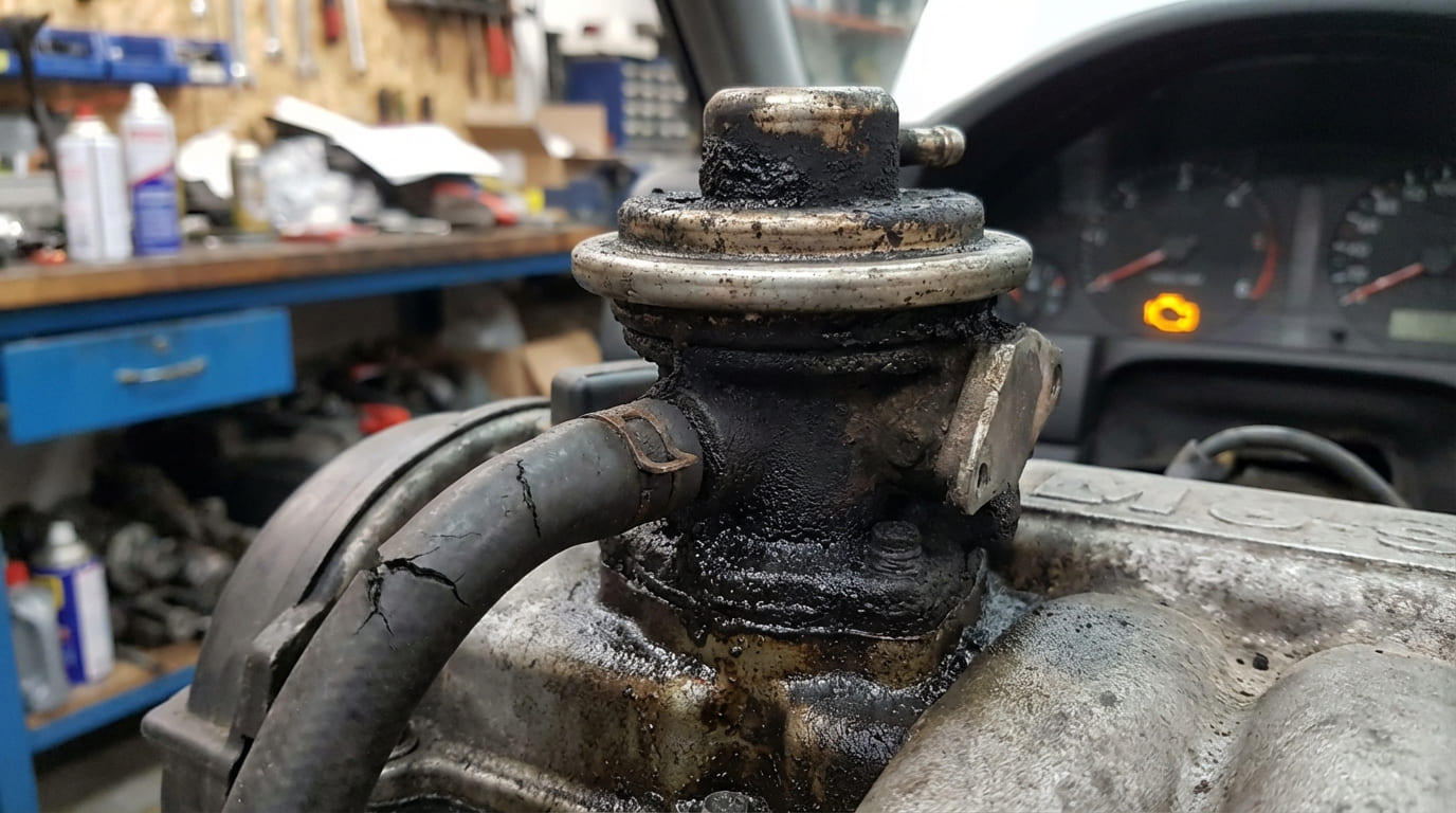What are the symptoms of a faulty EGR valve?