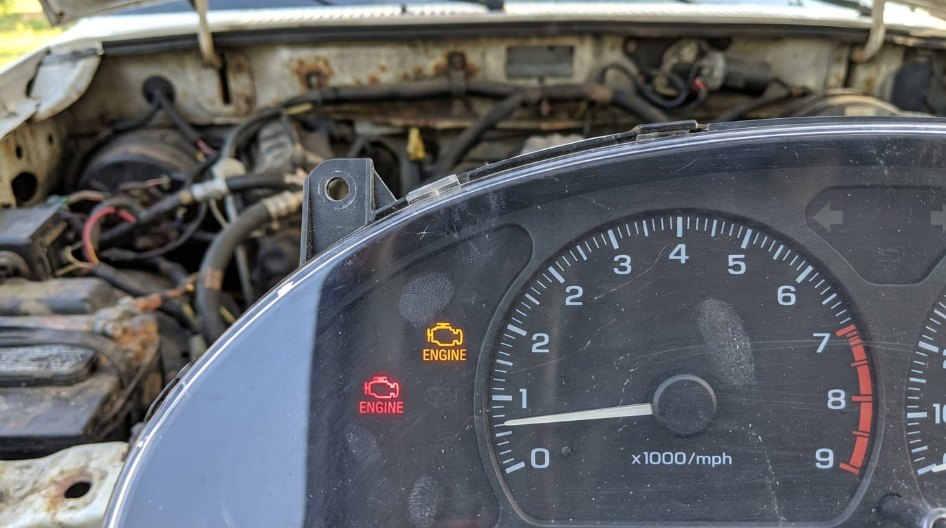 What are the symptoms of a faulty knock sensor?