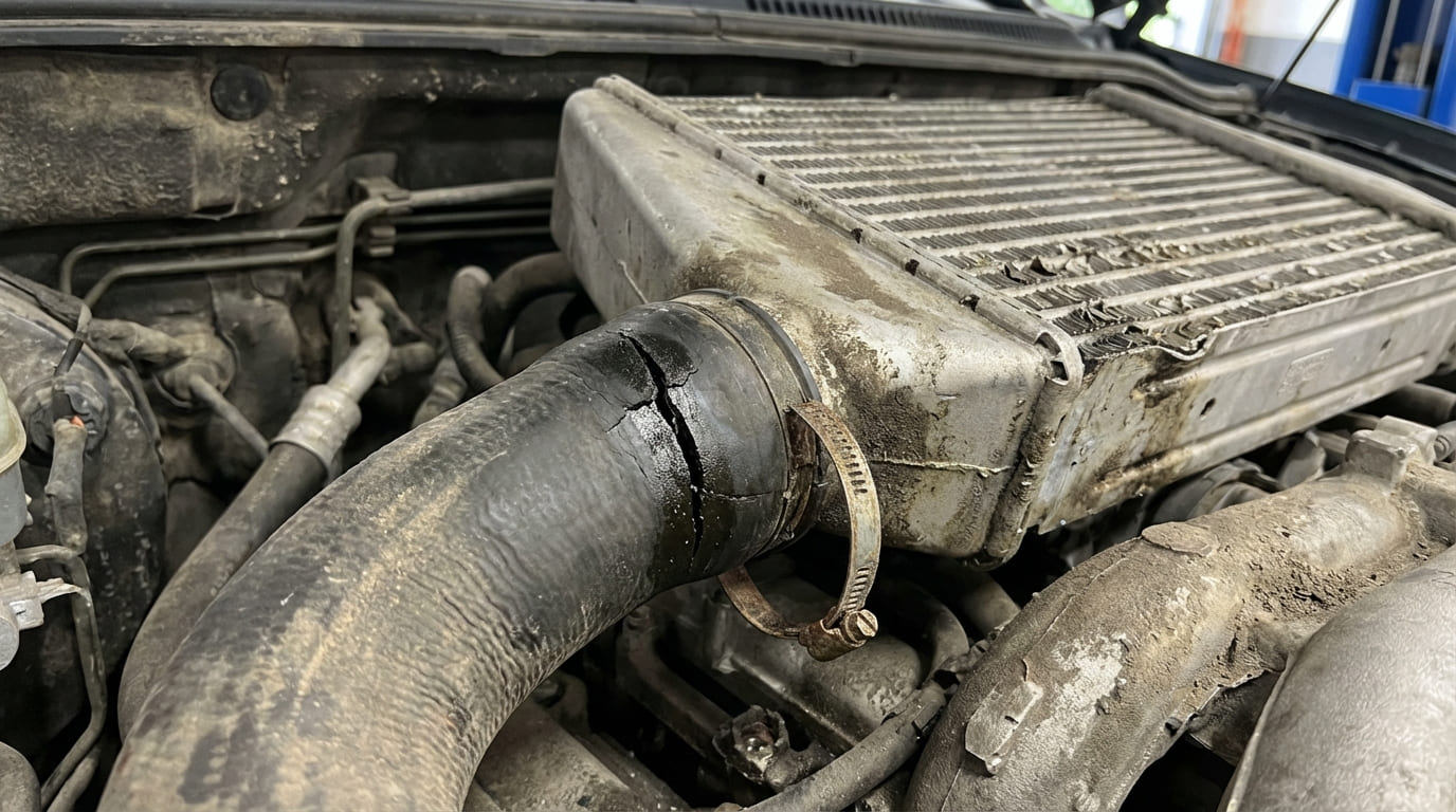 What are the symptoms of intercooler issues?
