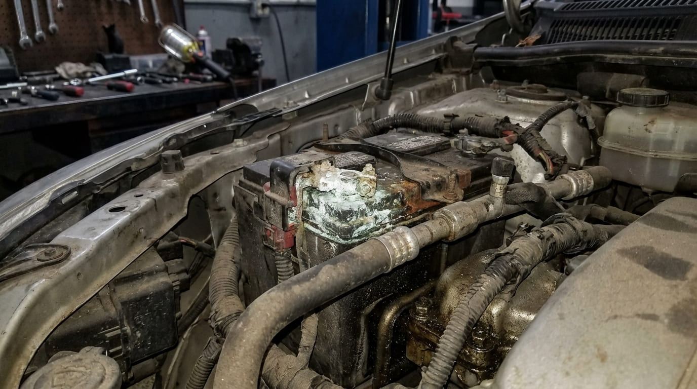 What causes a hybrid vehicle not to start?