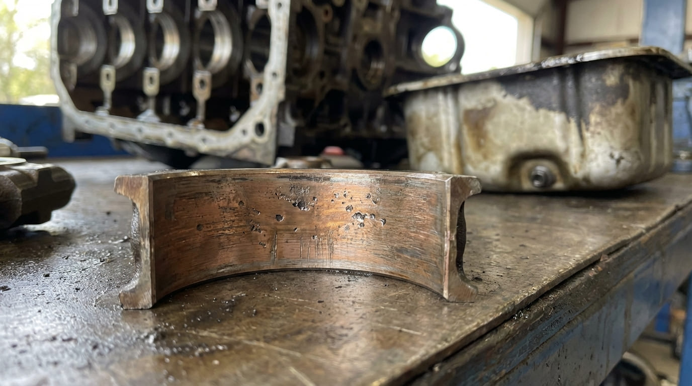 What causes crankshaft knocking and how to diagnose it?