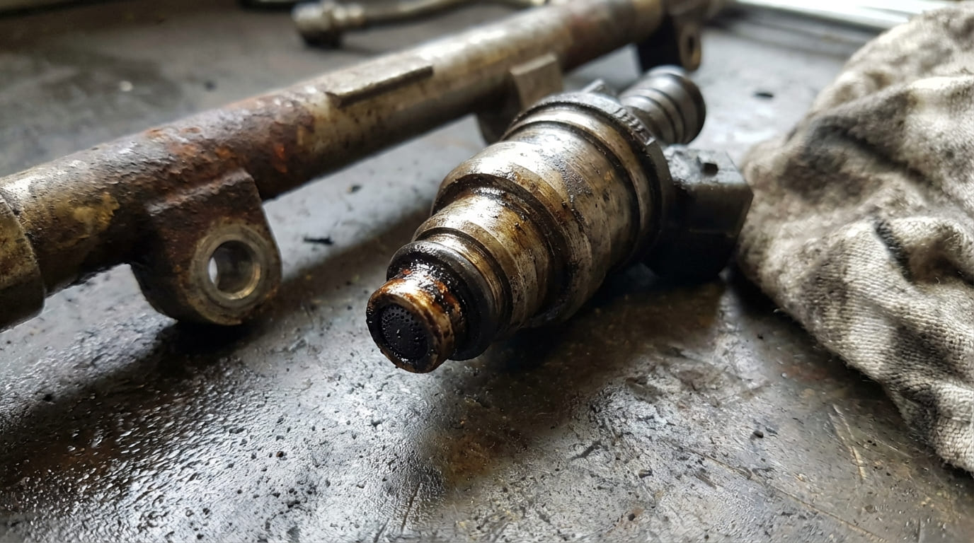 What causes fuel injector clogging?