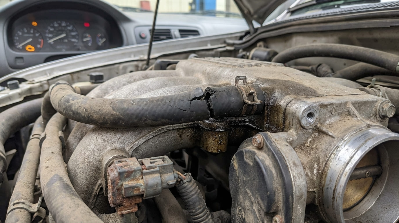 What causes idle RPM fluctuation, surging, or unstable idle?