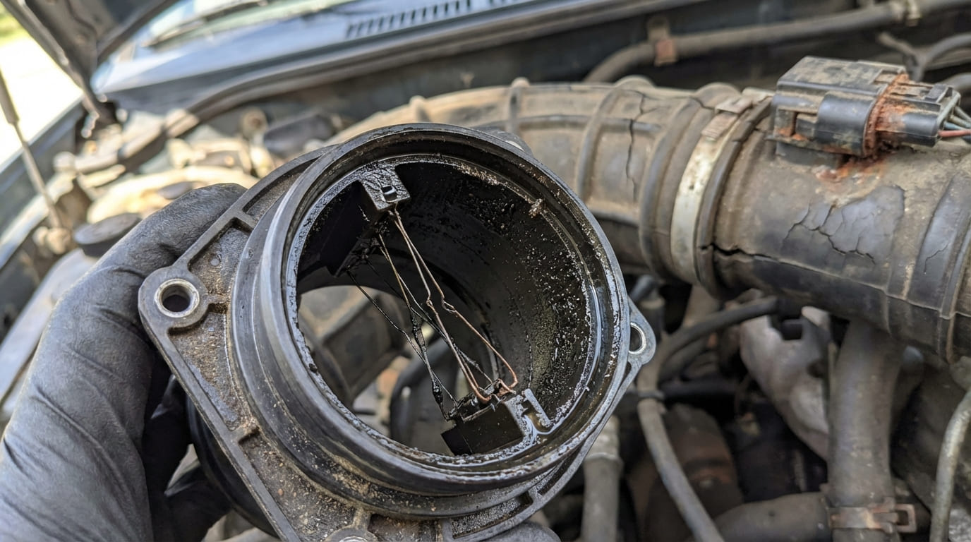 What causes MAF sensor failure?