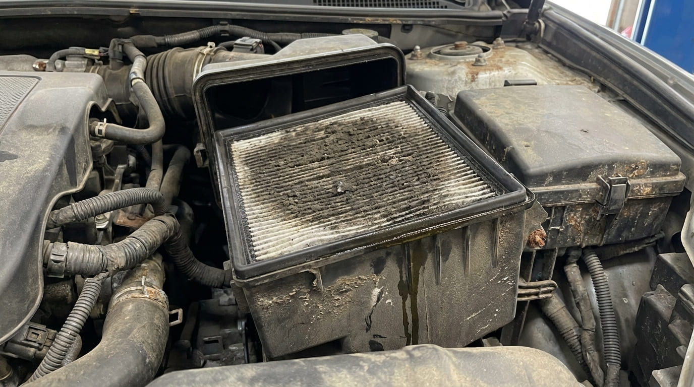 What causes poor fuel economy, high fuel consumption, or sudden drops in gas mileage?