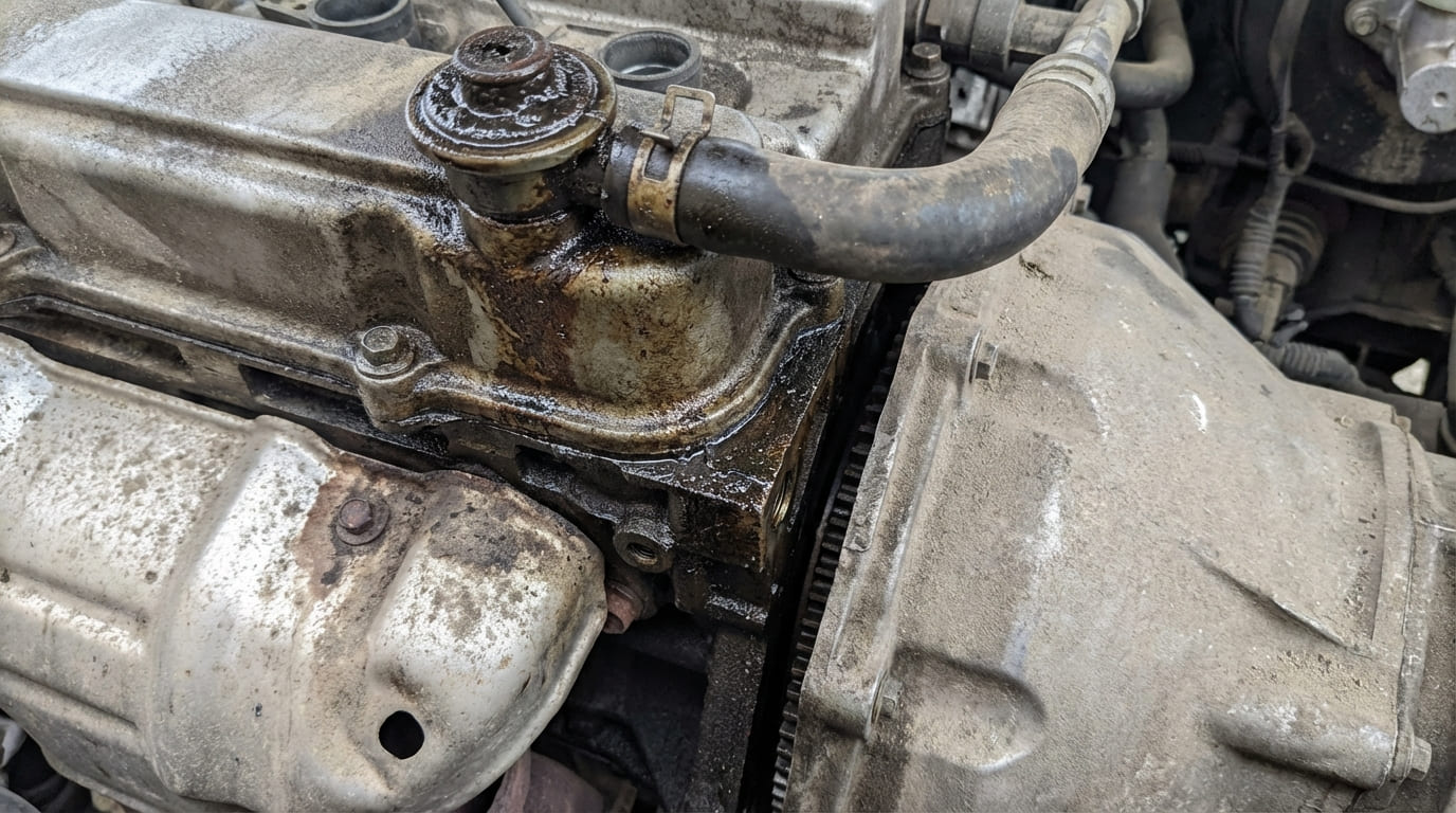 What causes rear main seal failure?