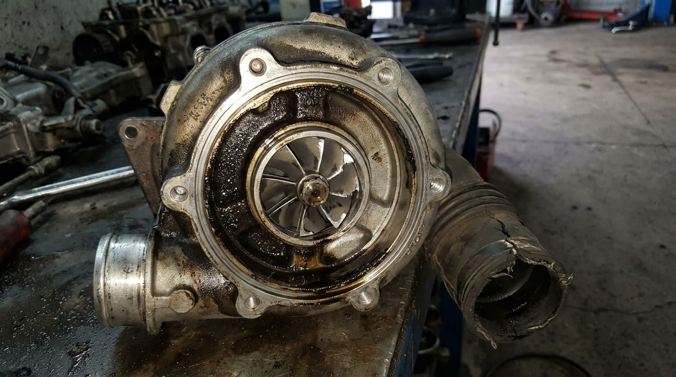 What causes turbocharger failure?