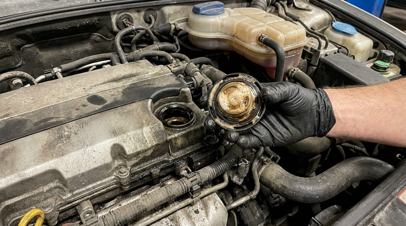 What causes unexplained coolant loss with no visible leaks?