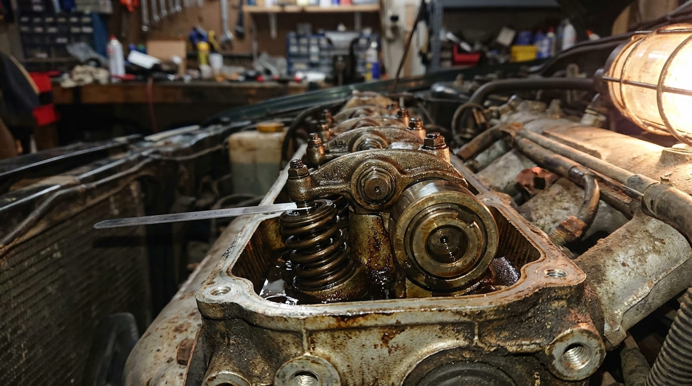 What causes valve ticking and how to fix it?