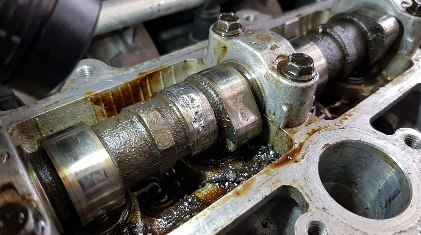 What does a camshaft do?