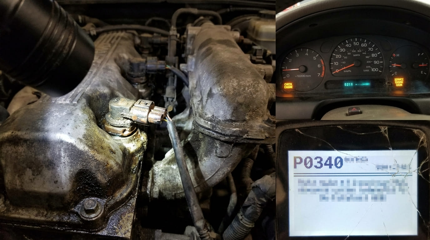 What does a camshaft position sensor do?