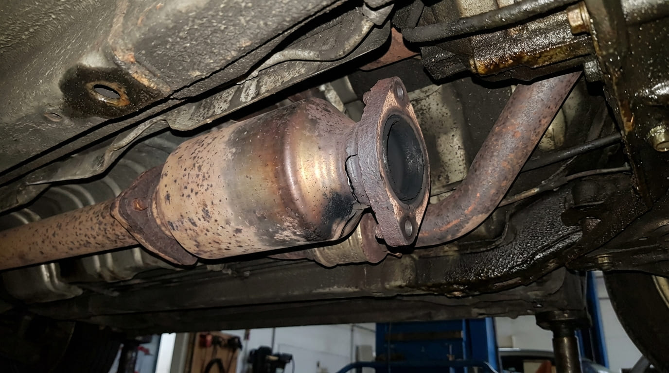 What does a catalytic converter do?