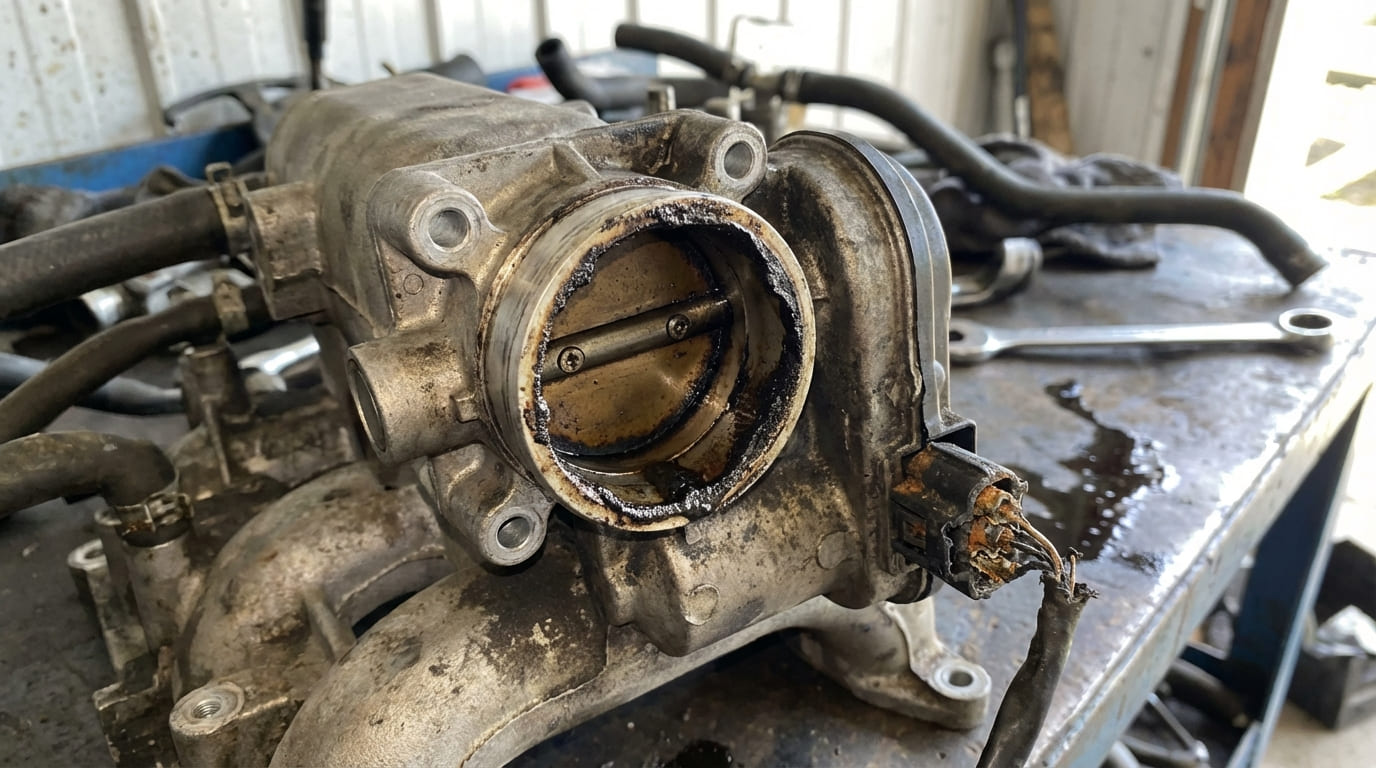 What does a throttle body do?