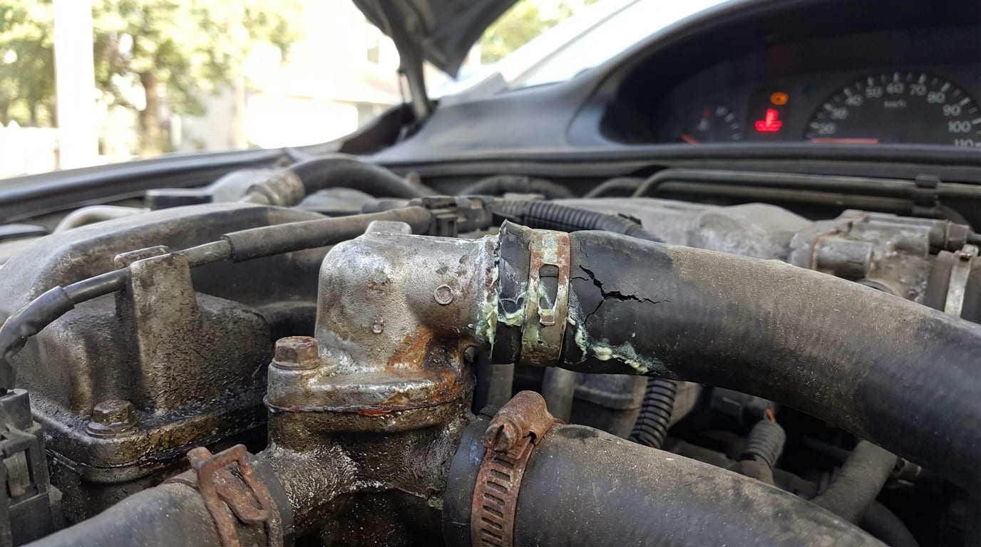 What does an engine thermostat do?