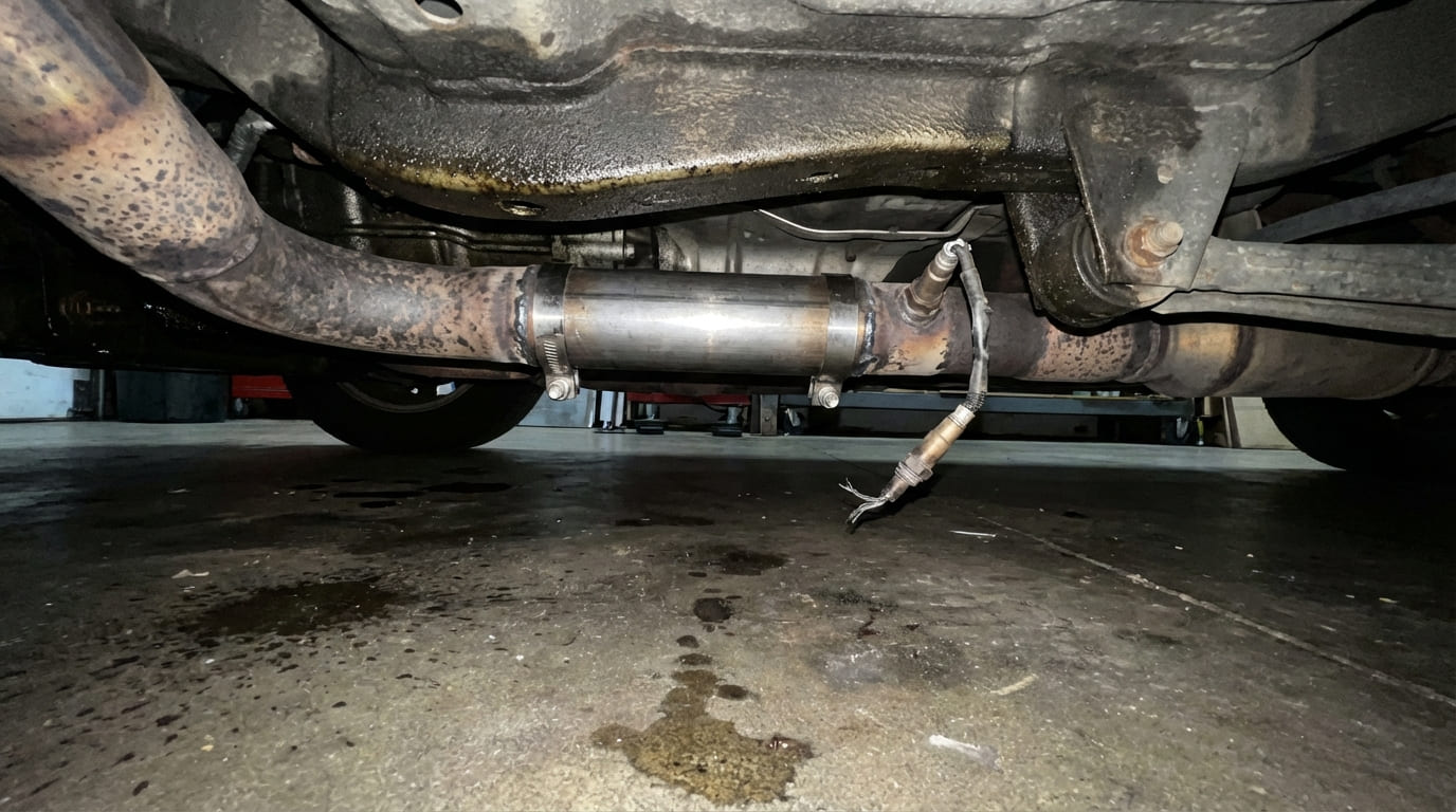 What happens if the catalytic converter is removed?