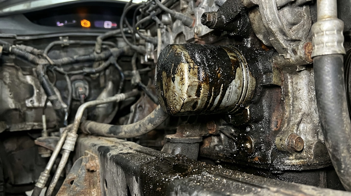 What happens if the oil filter is not changed?