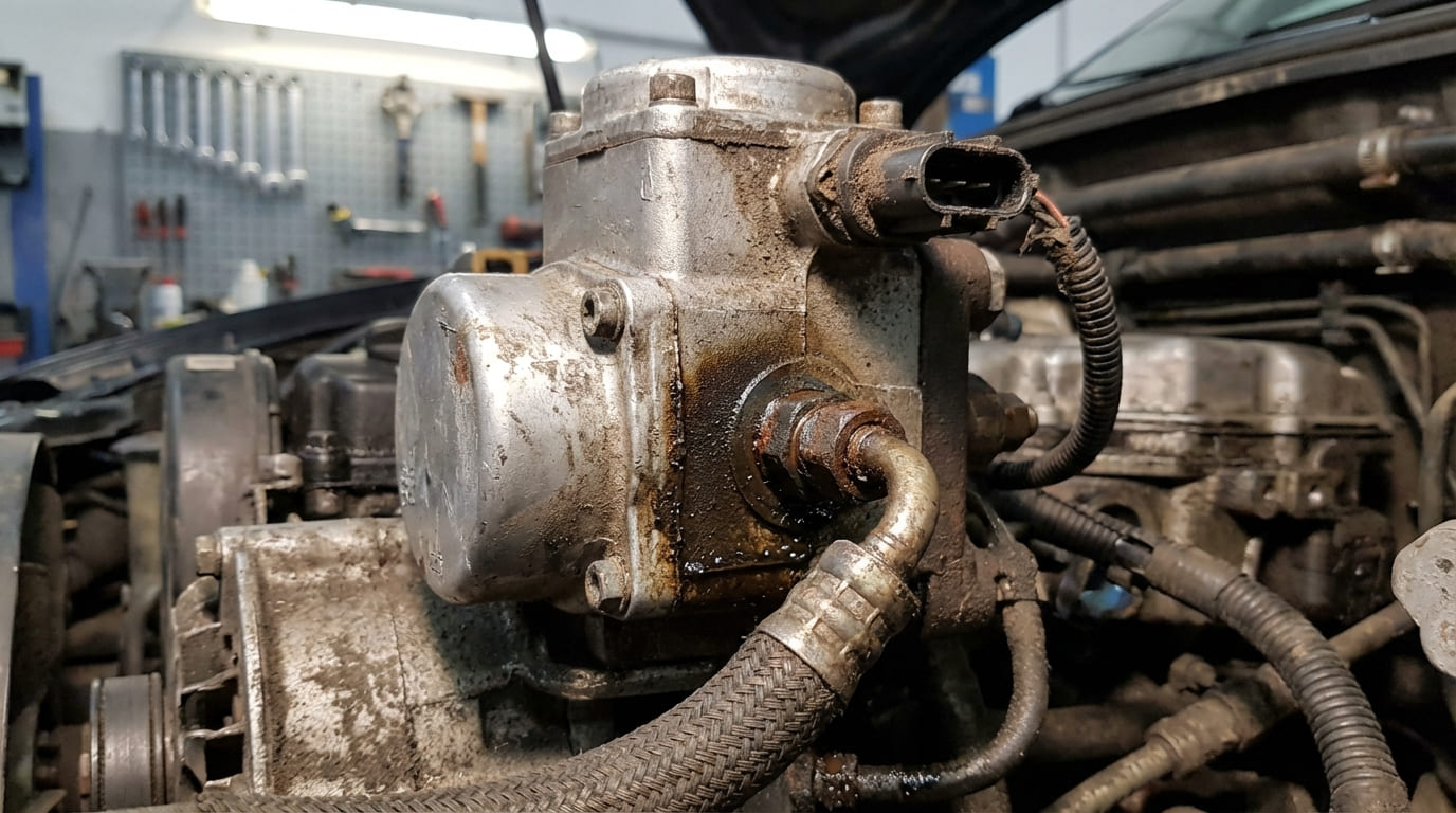 What is a diesel injection pump (high-pressure fuel pump)?
