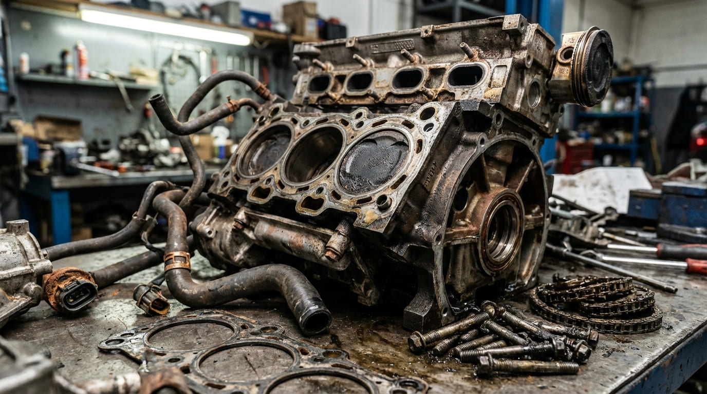 What is an engine rebuild and when is it required?