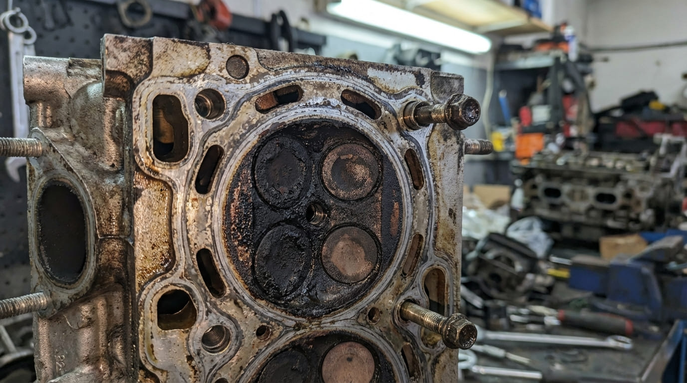 What is carbon buildup and how can it be prevented?