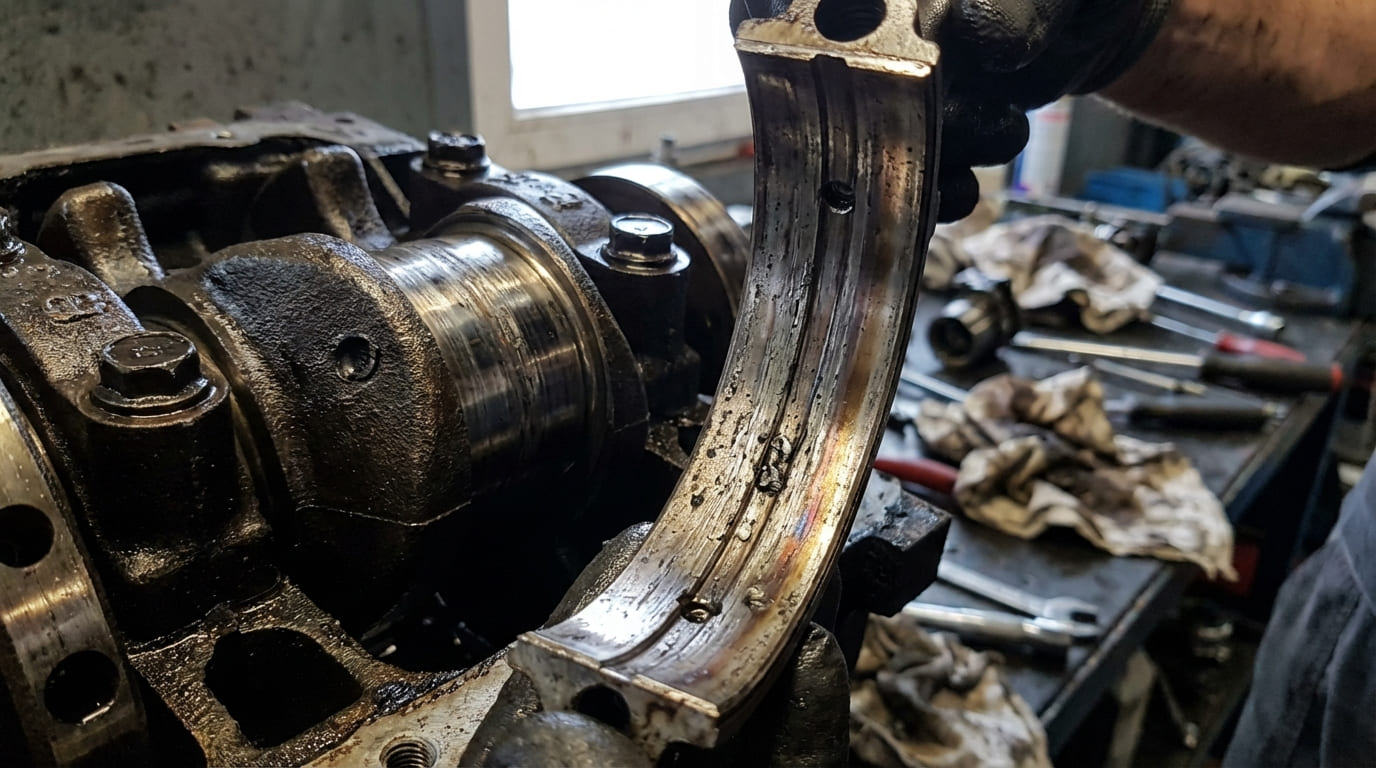 What is crankshaft bearing failure?
