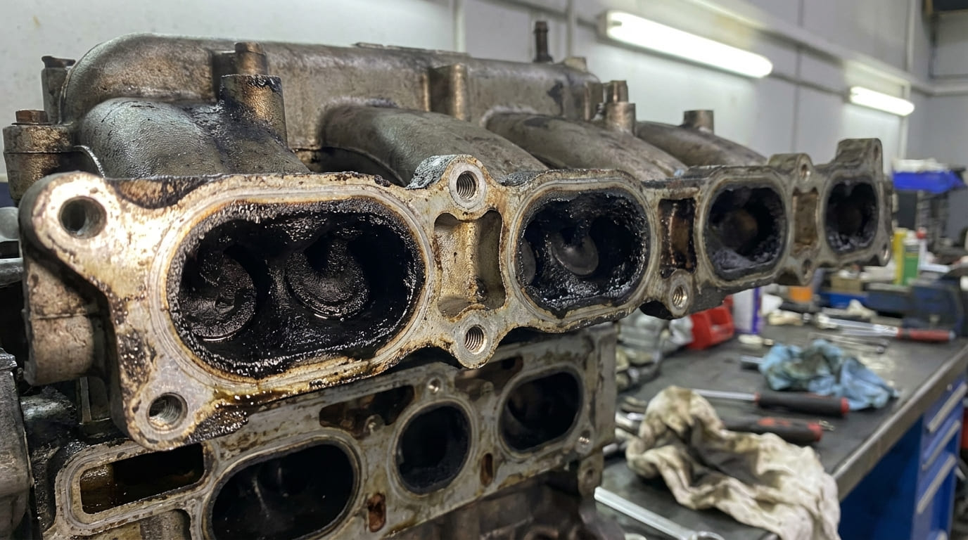 What is engine decoking (carbon cleaning) and when is it recommended?