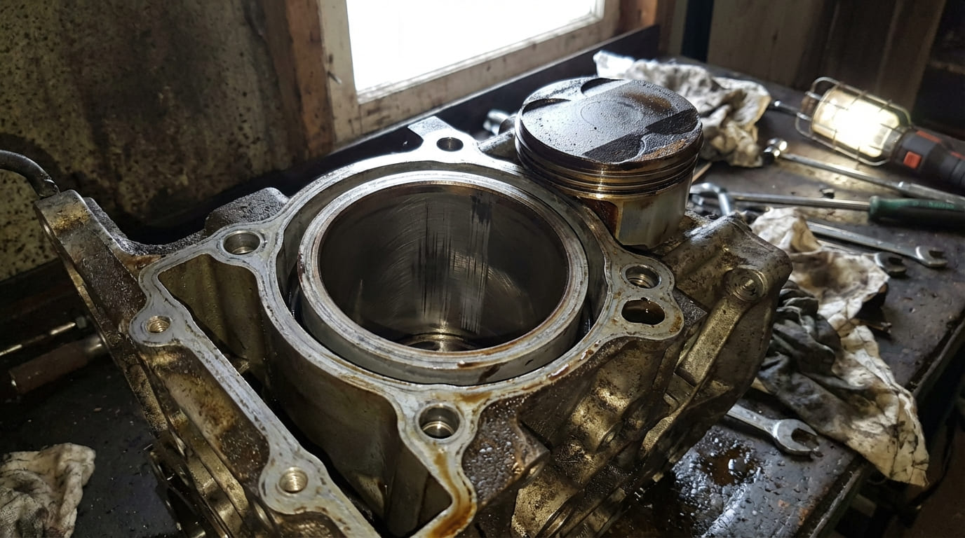 What is piston slap, and how serious is it?