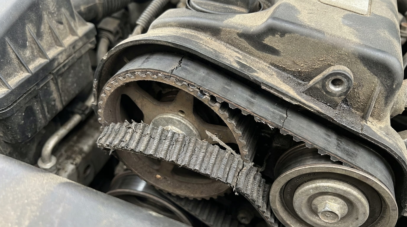 What is the recommended timing belt replacement interval?