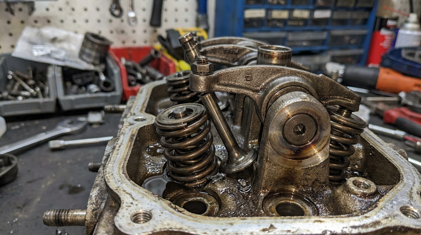 What is valve float and what causes it?