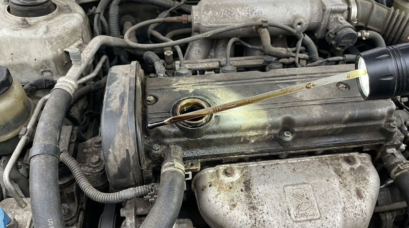 What level of oil consumption is considered normal?